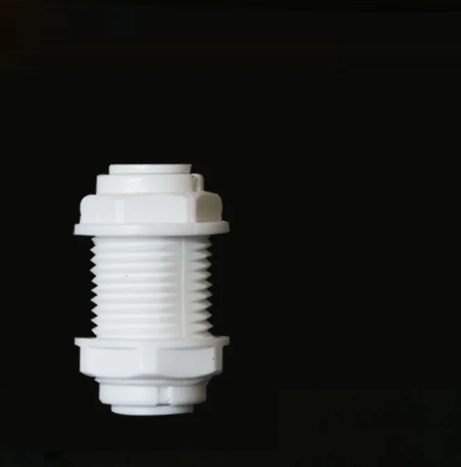 Water Purifier 1 / 4 Diaphragm Straight Joint PE Pipe Quick Connection Pure Water Machine Threading Plate