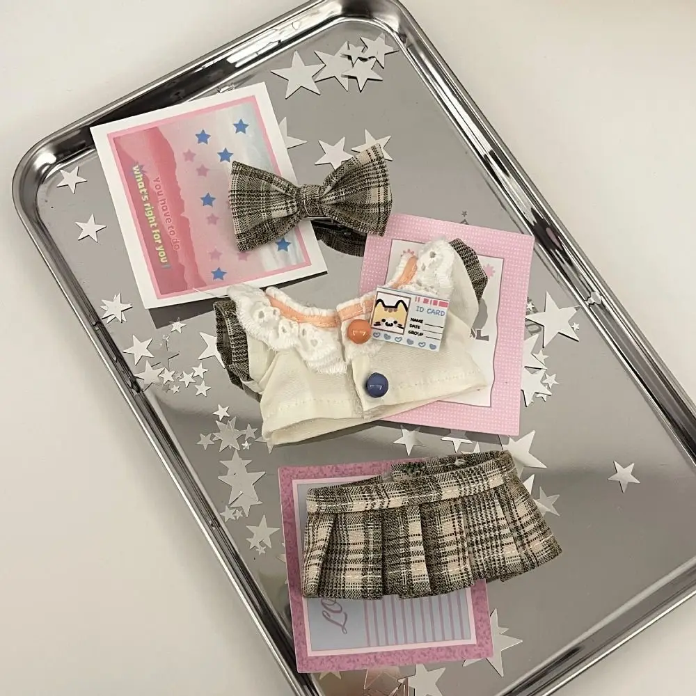 

Мини-одежда для 10 см, хлопковые комбинезоны, мягкий хлопок, мультяшный дизайн, миниатюрная одежда, милая мини-одежда, повязка