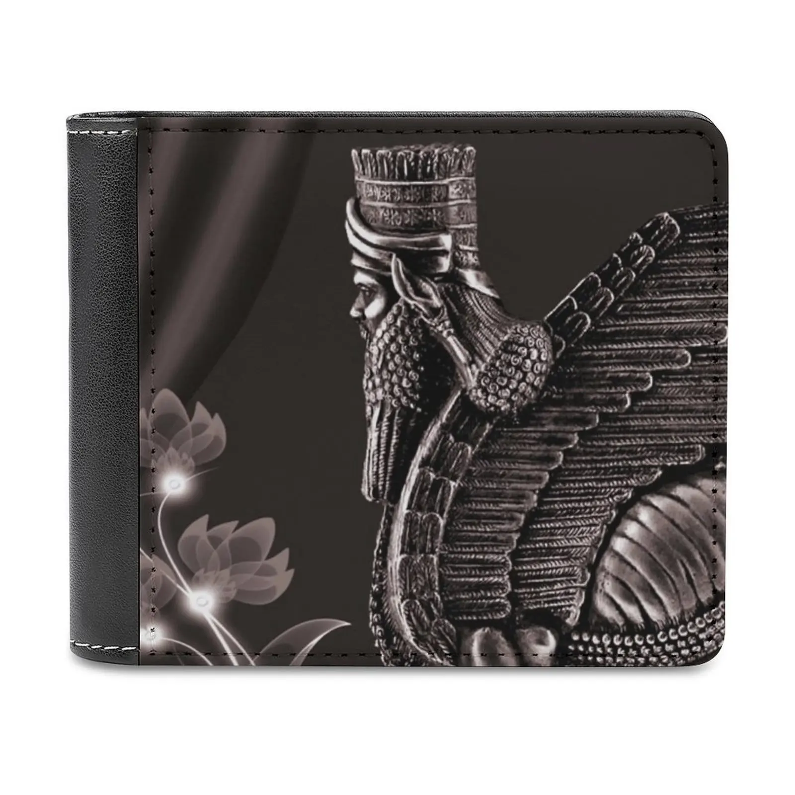 Assyrian Classic Lamassu Business Men Wallets Small Money Purses New Design Dollar Price Top Wallet Assyrian Assyria Ancient