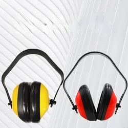 Ear Protector Plastic Anti-shock Headphones Noise Reduction Soundproof Earmuffs Hunting Red Hearing Protection SHC-5815