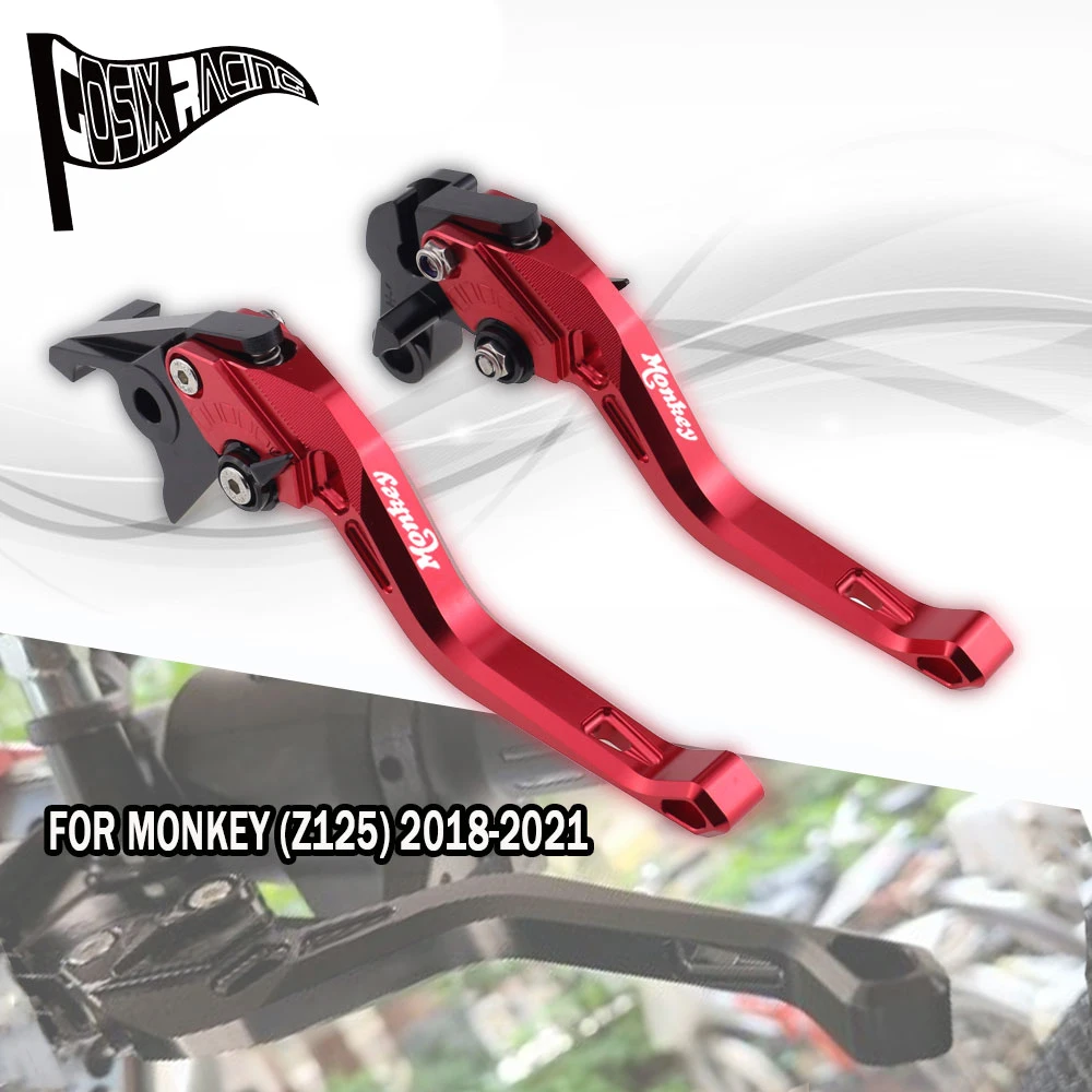 

Fit For MONKEY Z125 2018-2022 Short Brake Clutch Levers For MONKEY Z 125 Motorcycle Accessories Parts Handles Set Adjustable