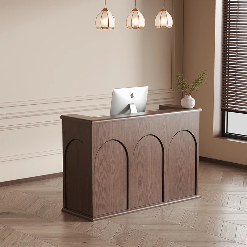 

Luxury Modern Reception Desks Beauty Shop Industrial Hotel Restaurant Executive Reception Desks Display Bureau Lounge Furniture