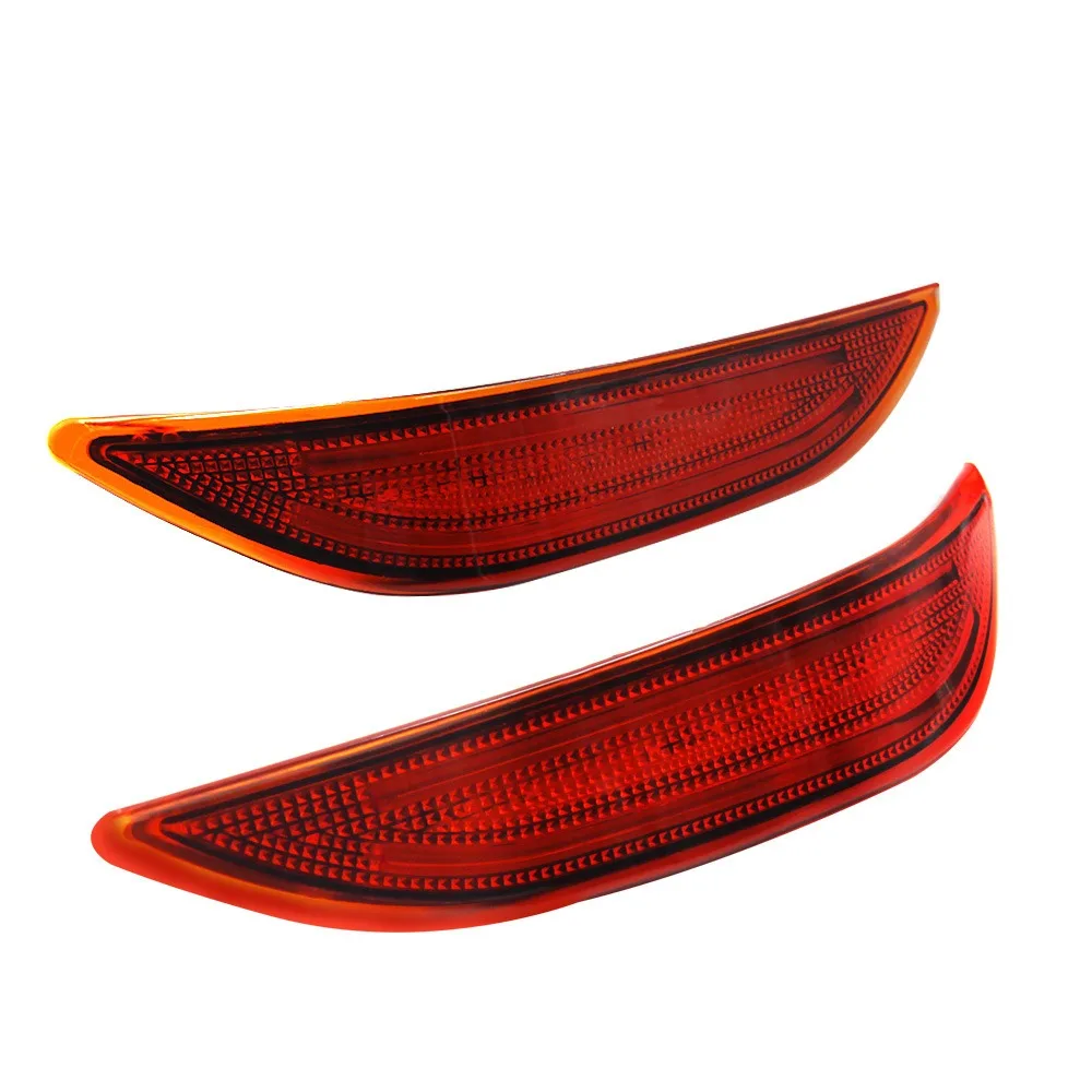 

Для Honda CITY 2014-2016 светодиодный задний бампер автомобиля, отражатель, направляющая заднего фонаря DRL, стоп-сигналы, задние противотуманные фары, дневные фары