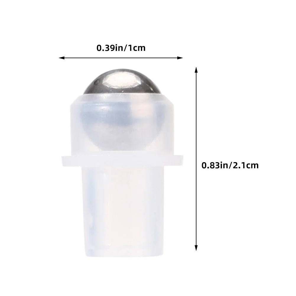 30pcs Roller Ball Bottle Replacement 16 Teeth Stainless Steel Metal Balls For Essential Oils Portable Perfume Travel Oil Roll On