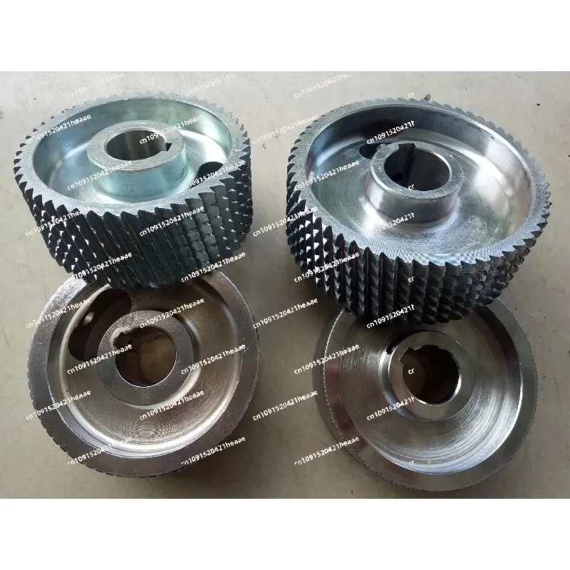 roue-en-acier-pour-machine-a-bois-adaptee-au-rainurage-roue-d'alimentation-roue-de-pressage-a-dents-grossieres-et-fines-en-fer