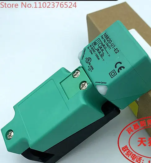 2 pieces 194771 Proximity Switch NBB20-U1-E2 DC Three Wire PNP Normally Open Inductive Square Sensor