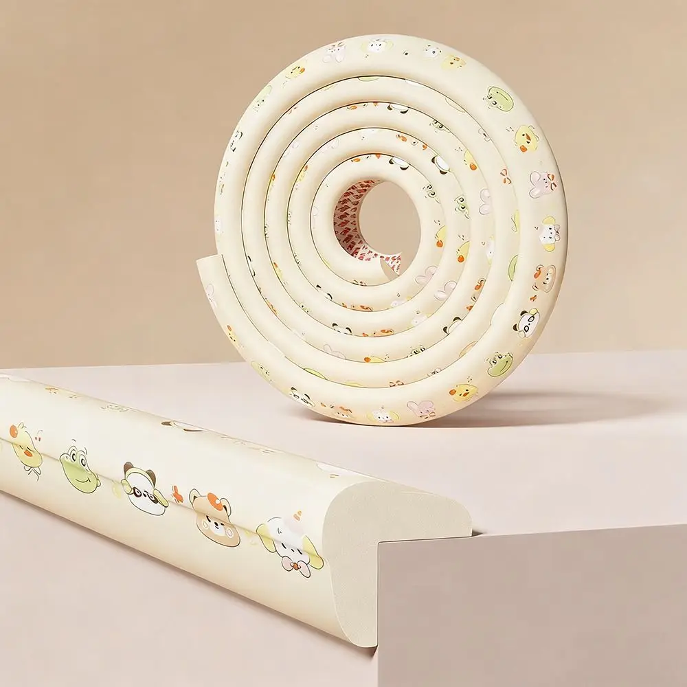 2 متر مكتب واقي للحواف قطاع الكرتون سميكة الجدول المضادة للتصادم وسادة ذاتية اللصق مقاوم للماء رغوة الوفير لسلامة الطفل #4