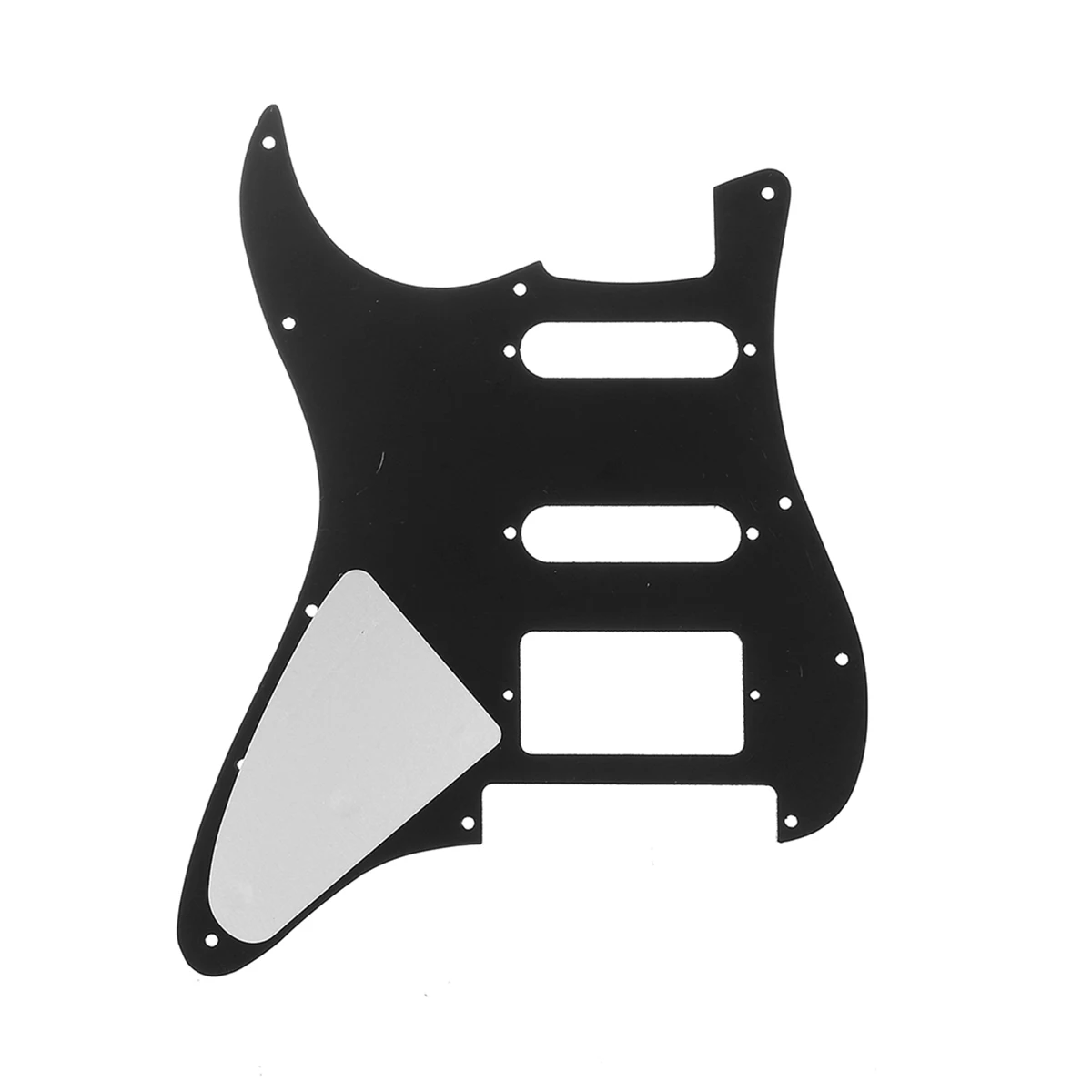 Musiclily Pro 11-Hole Modern Style ST HSS Guitar Pickguard for American/Mexican Fender ST Floyd Rose Bridge Cut