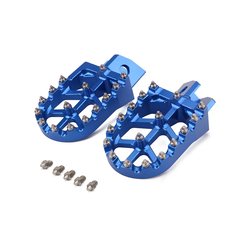 CNC Motorcycle Footrest Foot Pegs Footpeg Footpegs For YAMAHA YZ80 YZ125 YZ250 YZ WR 200 250 500 TTR 90 110 125 250 TTR250