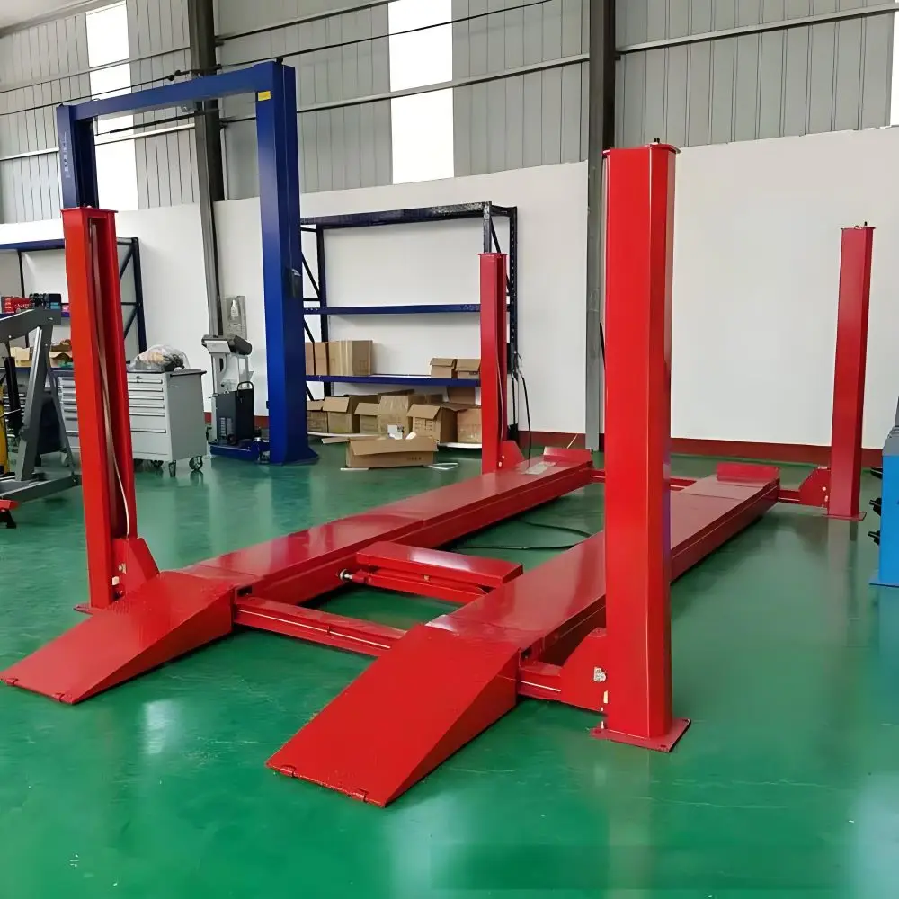 Hot Selling Factory Price Four Column Hydraulic Press Machine Car Elevator Electric Vertical Platform Lift
