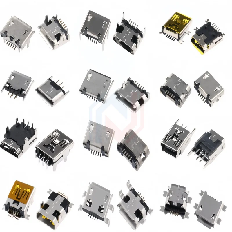 10 sztuk telefonu kabel Micro USB z interfejsem Android typu T Mini trapezowe gniazdo żeńskie wiele opcji dostępne