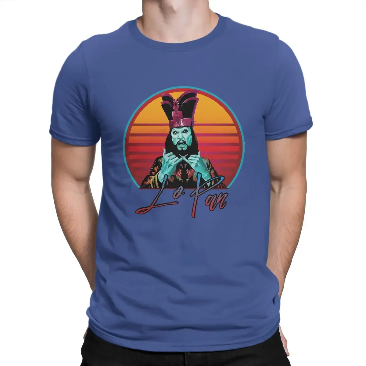 2025 new model Creneck Big Trouble ang Tee Gift Idea Lo Pan Essential T Shirts Men's 100% Cotton Humorous T-Shirtin Littl