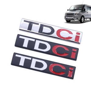 3D Metal TDCI Letters Car Traseiro Trunk Emblema, crachá adesivo, decalques para Ford Kuga, Explorer, Transit Acessórios 12 principais vendas emblema ford - №12