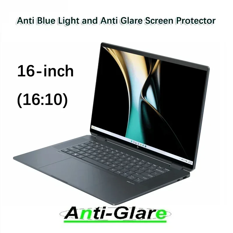 

2X Anti Blue Light and Anti Glare Screen Protector Guard Cover for HP Spectre X360 2-in-1 16-aa0888TU 16t-f100 Laptop 16" 16:10