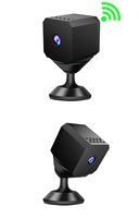 F1 Mini Body Camera with Night Vision CMOS Sensor and WiFi Connectivity for Surveillance Home Security Monitoring Camera