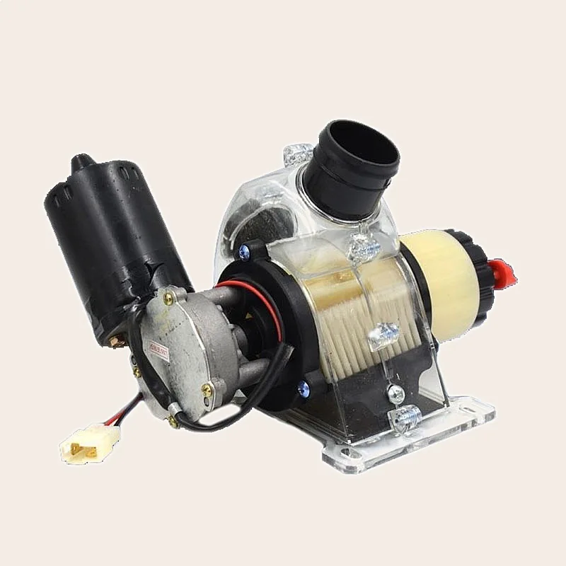 Hand-Adjusted Electric Fertilizer Spreader Flat Bottom Large Capacity with Cleaning Port