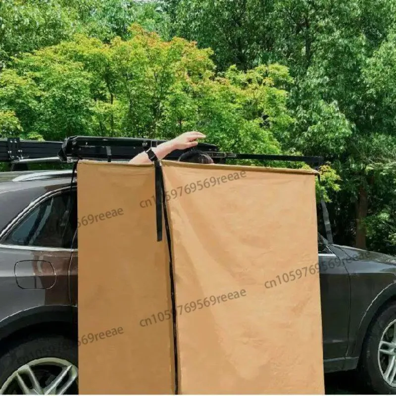 

Портативная складная палатка для душа и туалета на крыше автомобиля, мобильная раздевалка для кемпинга