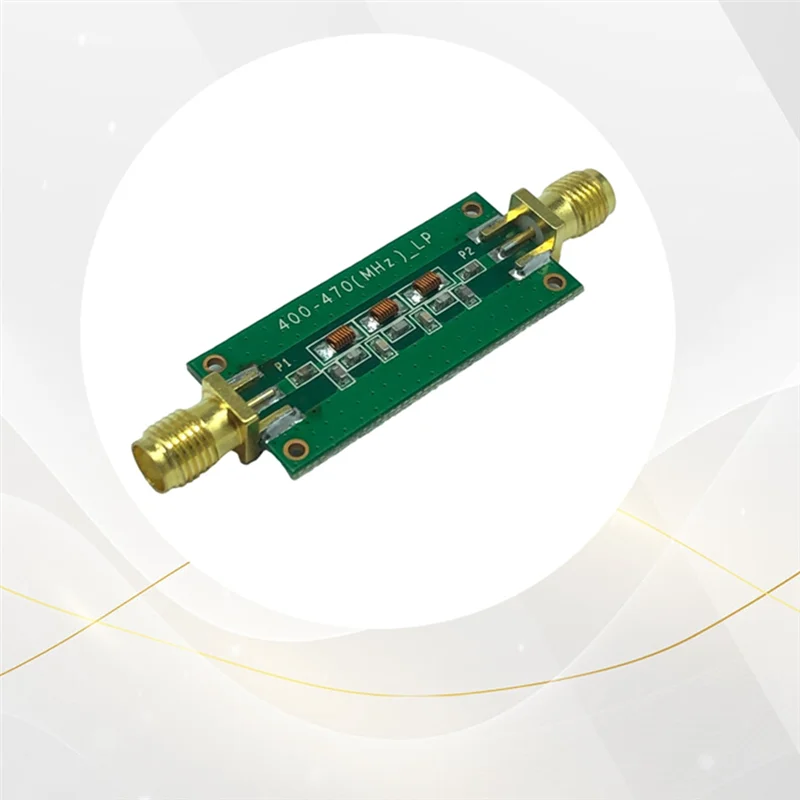 【BRILLIANT 】LPF 400-470M 433MHZ Low Pass Filter 7Th-Order Elliptic Function For Ham Radio Amplifier Analyzer Radio