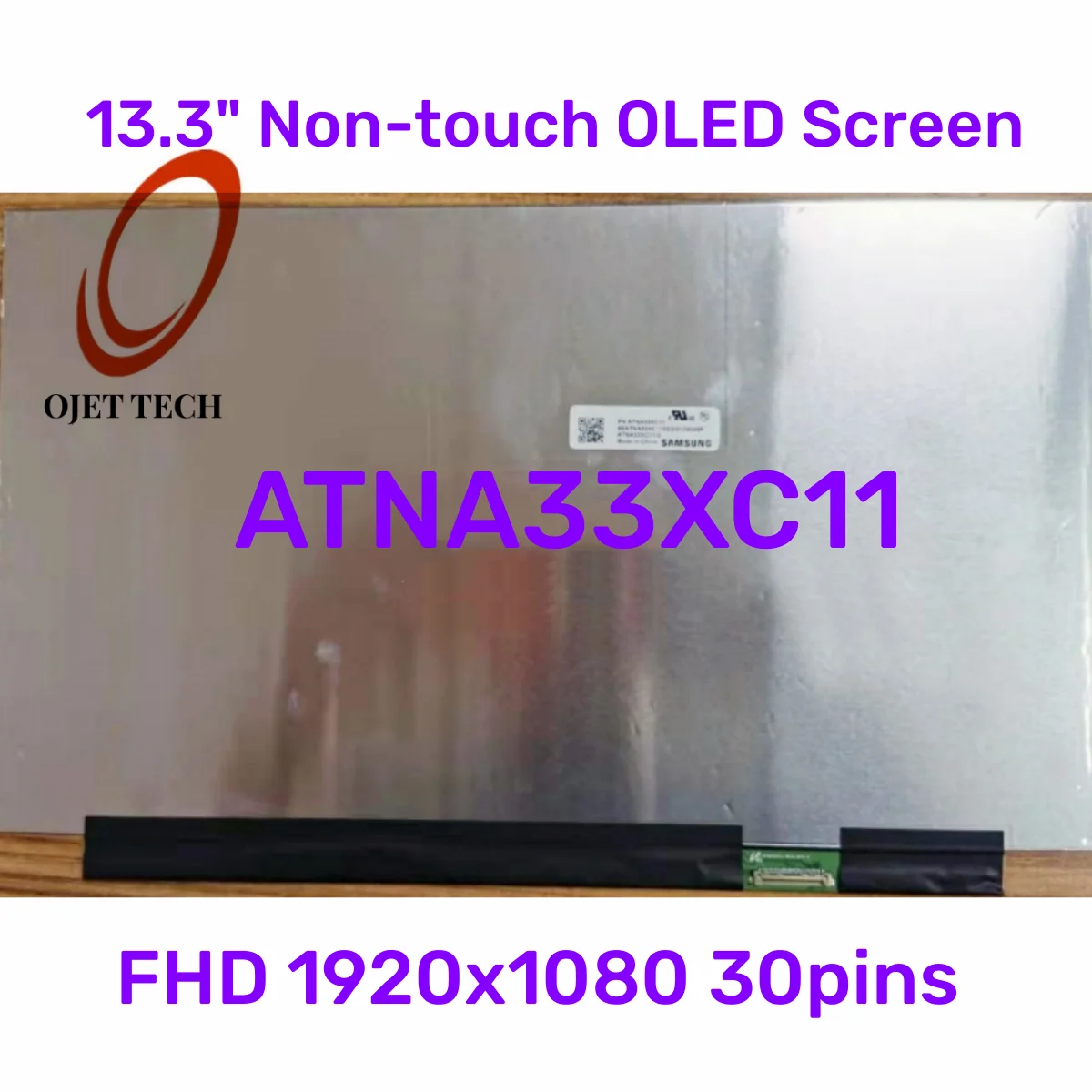 

Original NEW ATNA33XC11 OLED laptop LCD Display ATNA33XC11-0 LED Matrix LCD Panel FOR ASUS UX325E (OLED Version)