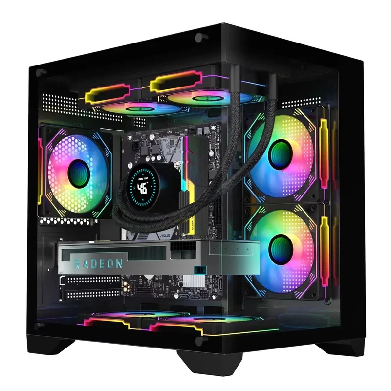 Build  core I5 12400 F RTX3060 12G DDR4 RGB H610 Motherboard Full Gaming Pc custom Computer Set Equipment Desktops gaming pc