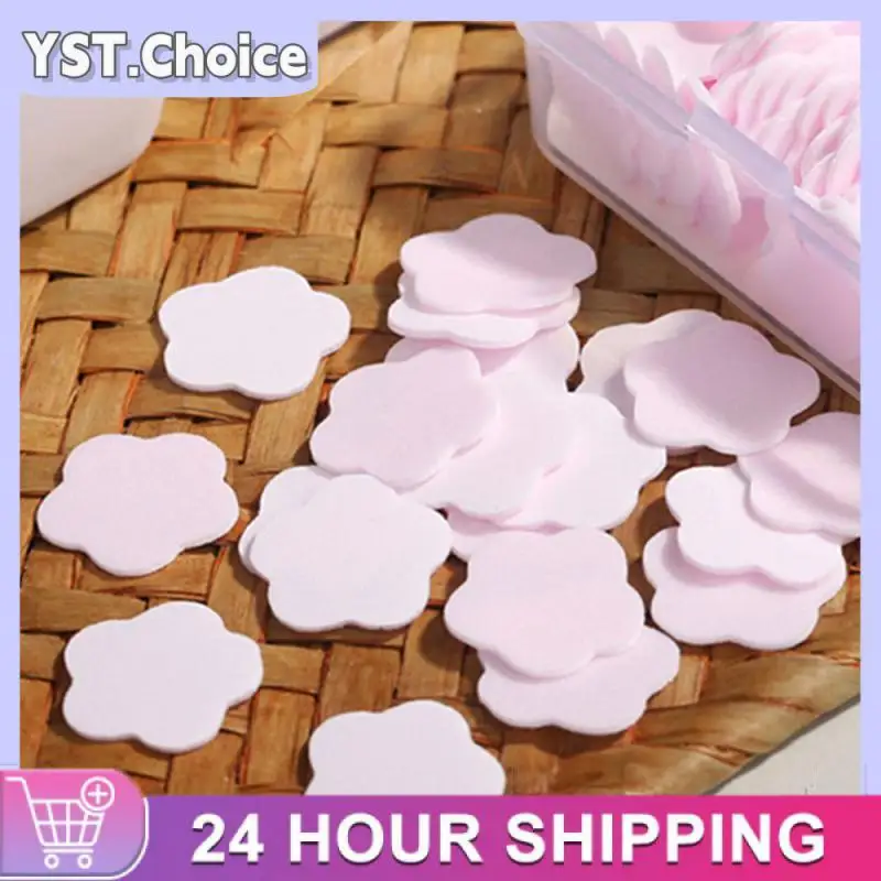 Tablet Portable Soap Paper Flakes Washing Sheets Portable Bath Hand Washing Slice Mini Petals Hand Washing Table Toilet Kitchen