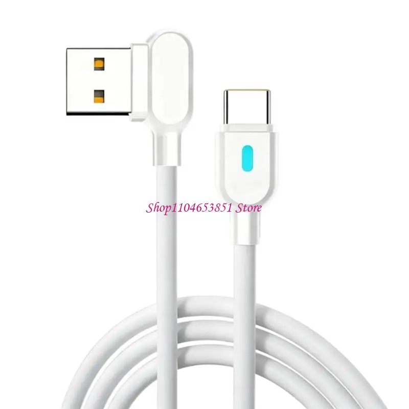 

Durability Type C Fast Chargers Cable With 90Degree Angled Design For Smooth Gaming And Longevity Power Delivery Cord