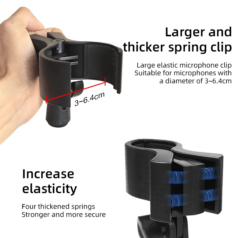 Microfone XLR Profissional para Podcast Microfone Condensador Cardioide para Estúdio Kit de Microfone XLR para Gravação e Podcasting Suporte de Mesa