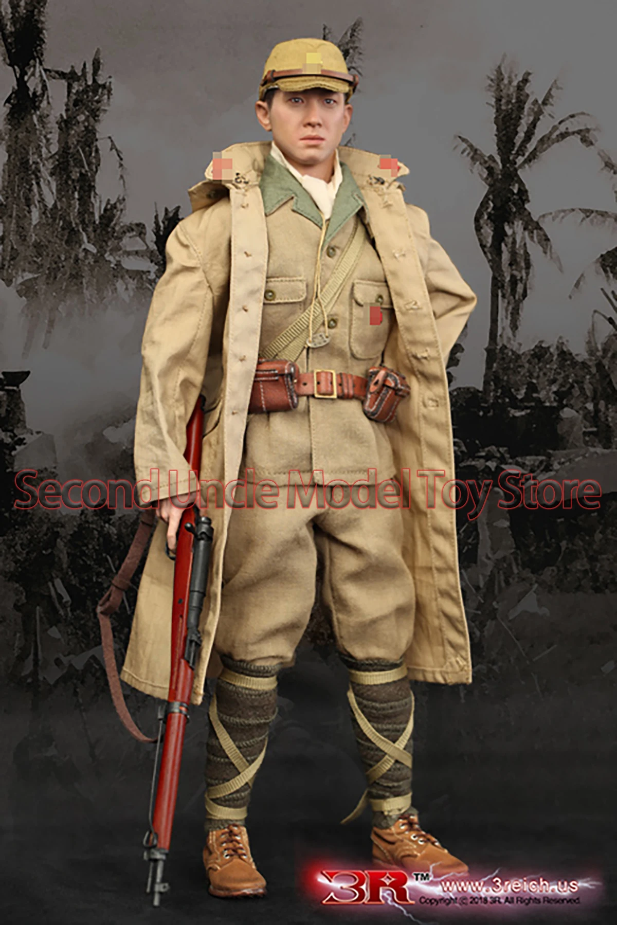 

DID 3R JP638 1/6 Imperial Japanese Army 32nd Army 24th Division Private Takuya Hayashi 12'' Soldier Action Figure Model Toys