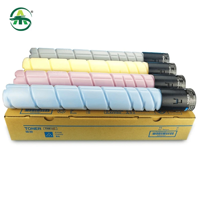 1PC BK500g CMY400g TN TN514 Toner Cartridge For Konica Minolta C458 558 658 Toner Powder Copier Supplies Compatible