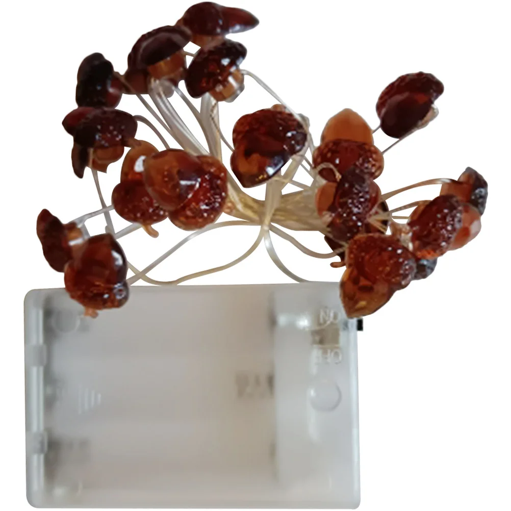 30 LED الخرز الجوزة تصميم سلسلة مصابيح LED أضواء الخريف جارلاند لعيد الشكر حفلة الحصاد مهرجان الخريف ديكور حديقة المنزل