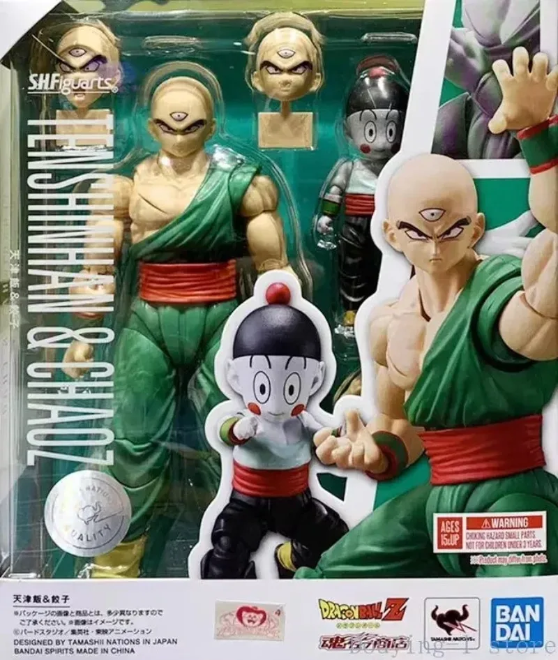 

Spot SaleIn Stock Original Bandai Shf Pvc Figuarts Tenshinhan Chaoz Action Figures GiftIn stock