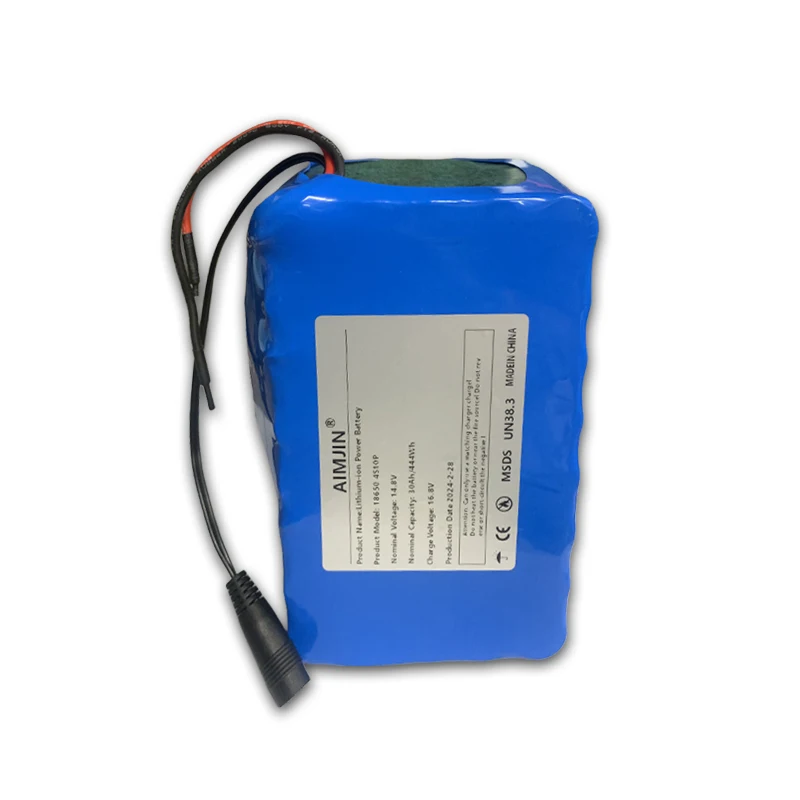 4S10P 14.8V 30Ah with BMS rechargeable lithium battery pack is widely used in scooters, tricycles, and other vehicles