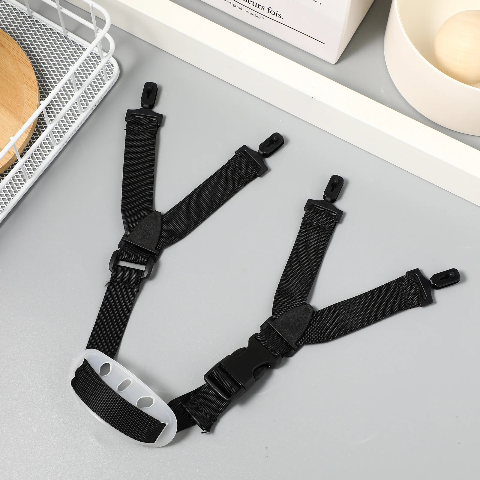 

6Pcs Construction Chin Strap Adjustable Replacement Belt Safe Durable Easy to Install for Outdoor Activities