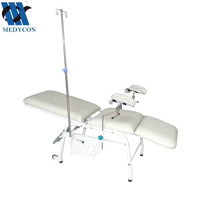 BDEC106 Luxurious Hospital Blood Transfusion Chair Manual Blood Donation Collection Chair