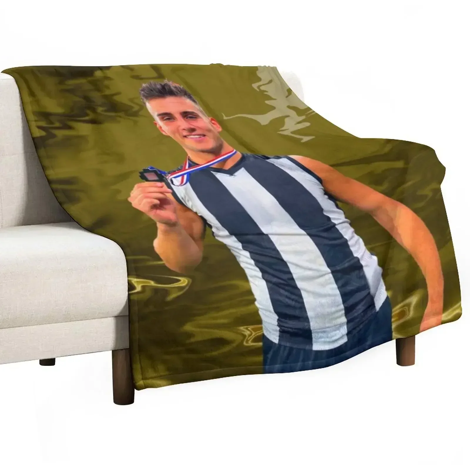 Nick Whisper Daicos Top Gun Machine Best Player Magician Throw Blanket Soft Breathable Blanket for Night Sleeping