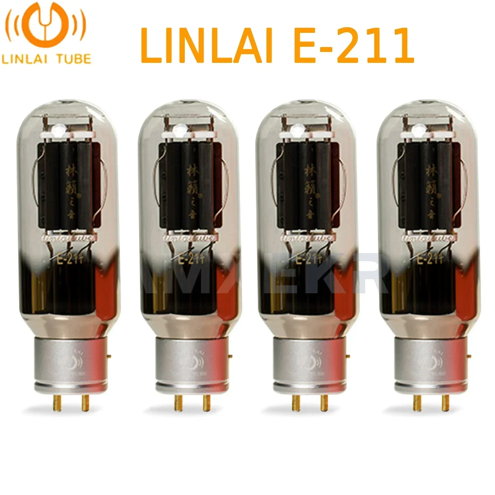 LINLAI E-211 Vacuum Tube HIFI Audio Valve Replace 211 WE211 211-T A211 Electronic Tube Amplifier Kit DIY Matched Quad