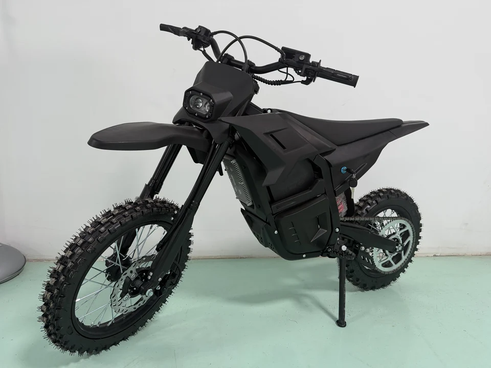 New Off Road Motorcycle Speak 6000W Powerful Motor 72V25AH Battery 75km/h Electric Bicycle 17inch Tire Mountain Electric E-bike image 13