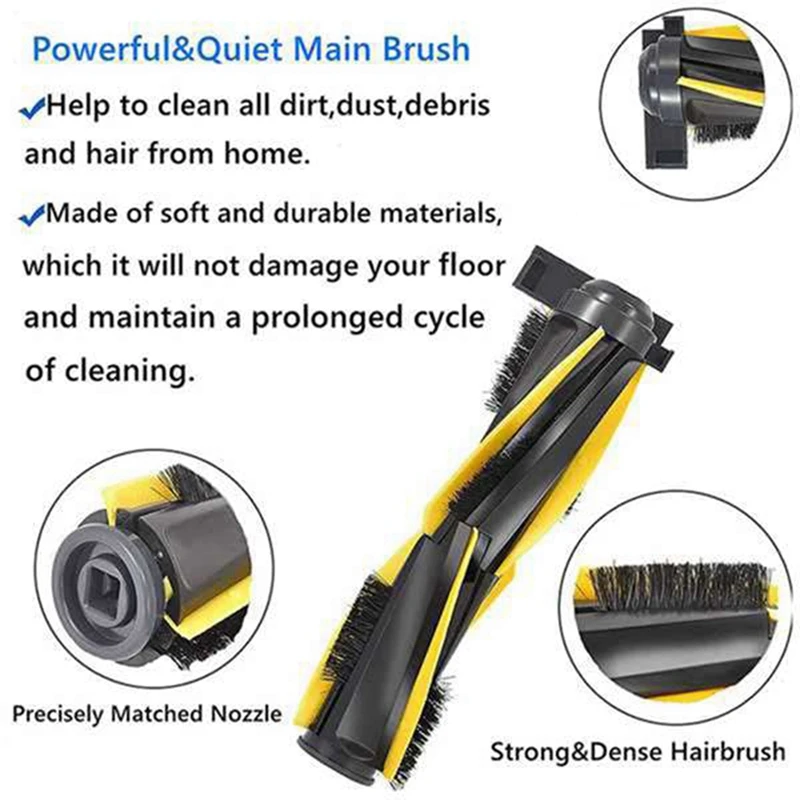 Substituição da peça do filtro para Shark IQ RV101AE RV1001AE RV1010AE IQ R101 (RV1001) RV2001AE RV1005AE RV1012AE Acessórios