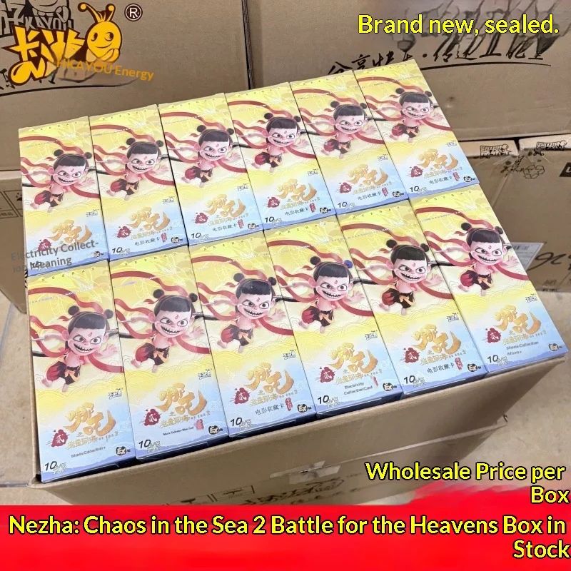 

Аутентичная карточная игра «Nezha The Demonic Child 2» полная коробка слепая коробка карты на тему фильмов коллекционные игрушки и хобби