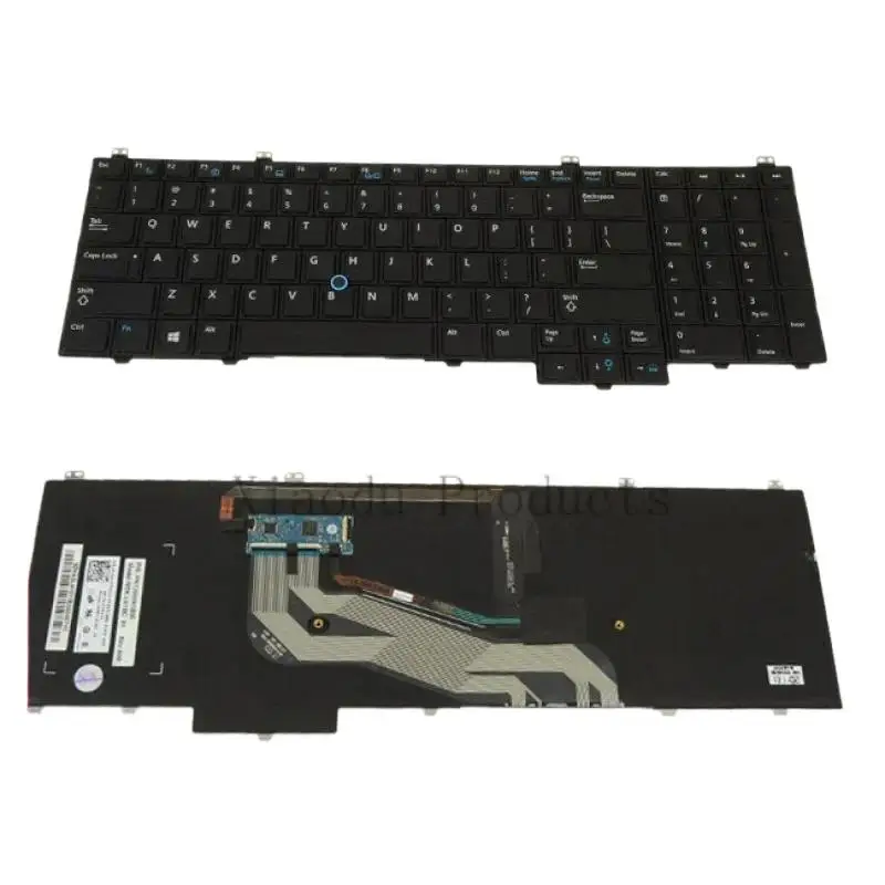 * 76X2J ДЛЯ DELL Latitude E5540 Клавиатура ноутбука с подсветкой-указателем / *・한 * 76X2J ДЛЯ DELL Latitude E5540 Клавиатура ноутбука с подсветкой-указателем / *・한