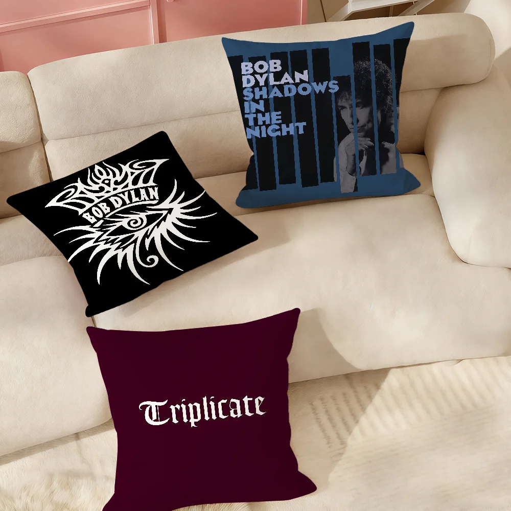 Singer Bob D-dylan Pillow Case Suitable For Bedrooms Living Rooms Cars Home Decoration