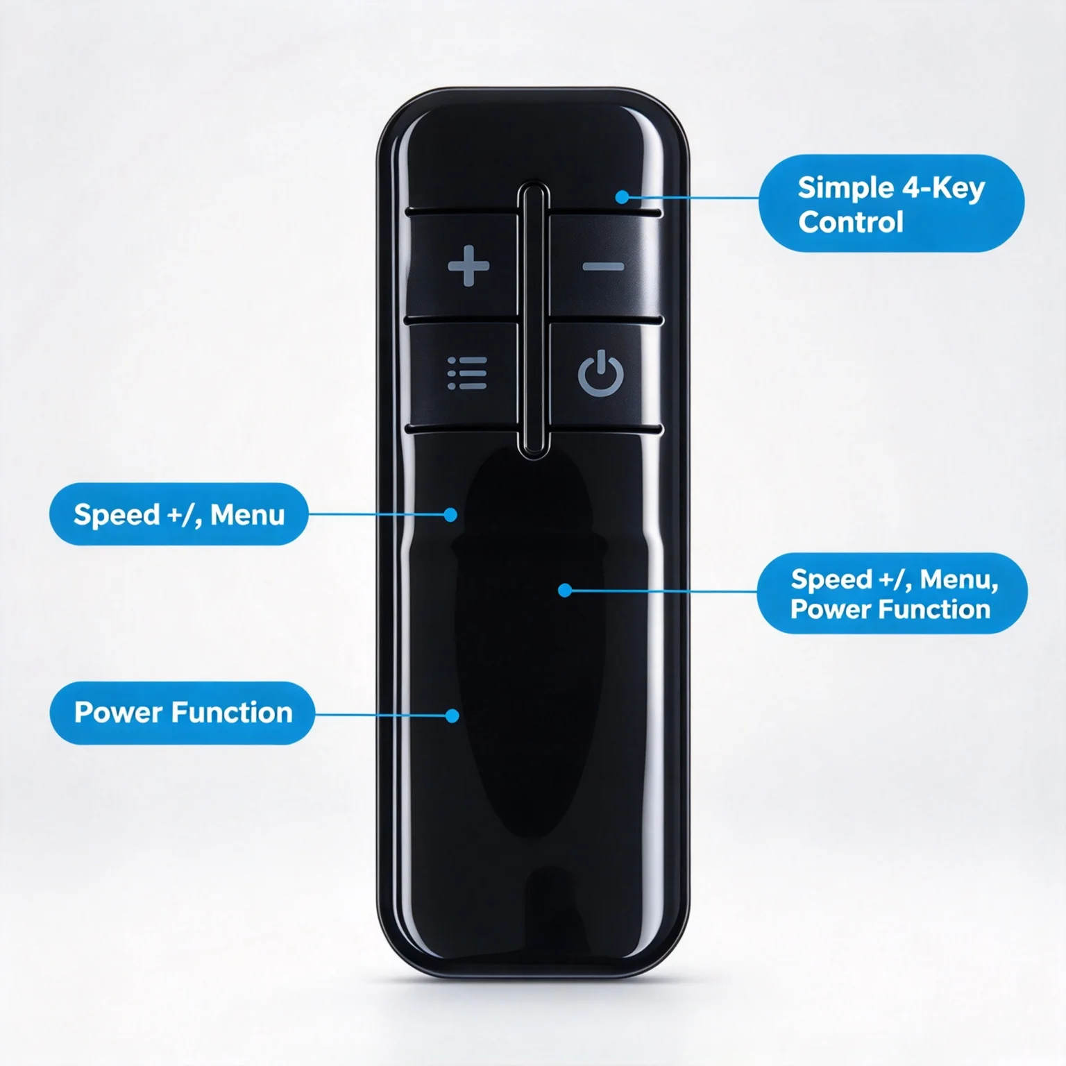 FAZV Walking Pad/Treadmill Remote for QYDS US TKW 100CW Yemsd C102 3-in-1 Portable Under Desk