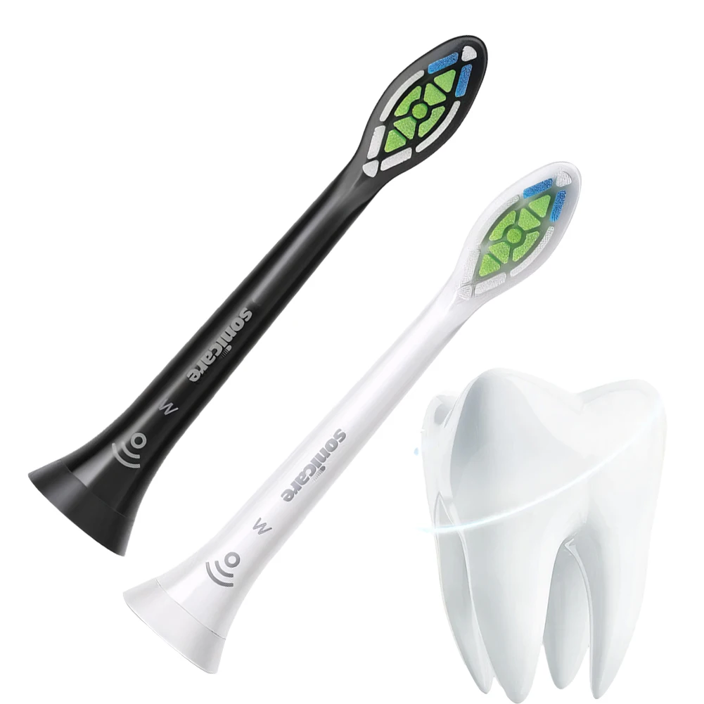 4 головки для электрической зубной щетки Philips HX6064 Sonicare W2 4 головки для электрической зубной щетки Philips HX6064 Sonicare W2