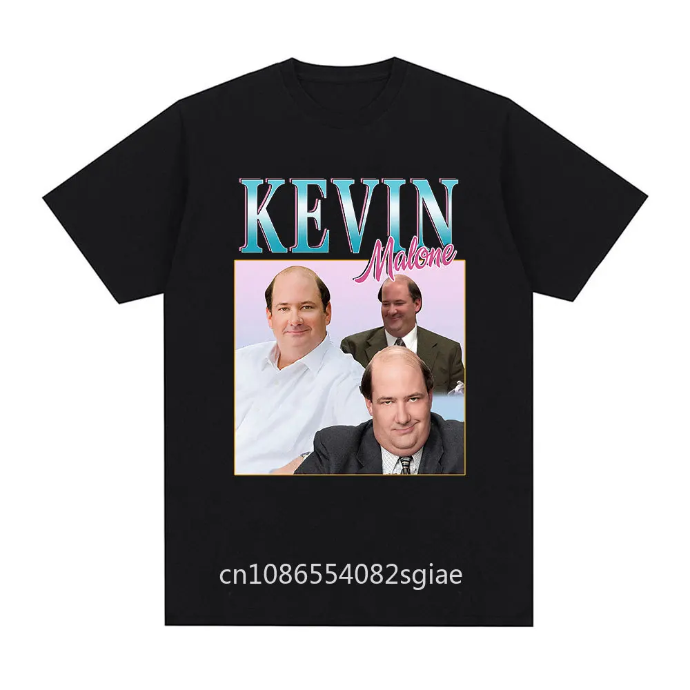 Kevin Malone Homage Graphic T Shirt Tv Series The Office Dwight Schrute Michael Scott Jim Halpert T-shirt Men's Cotton T-Shirts