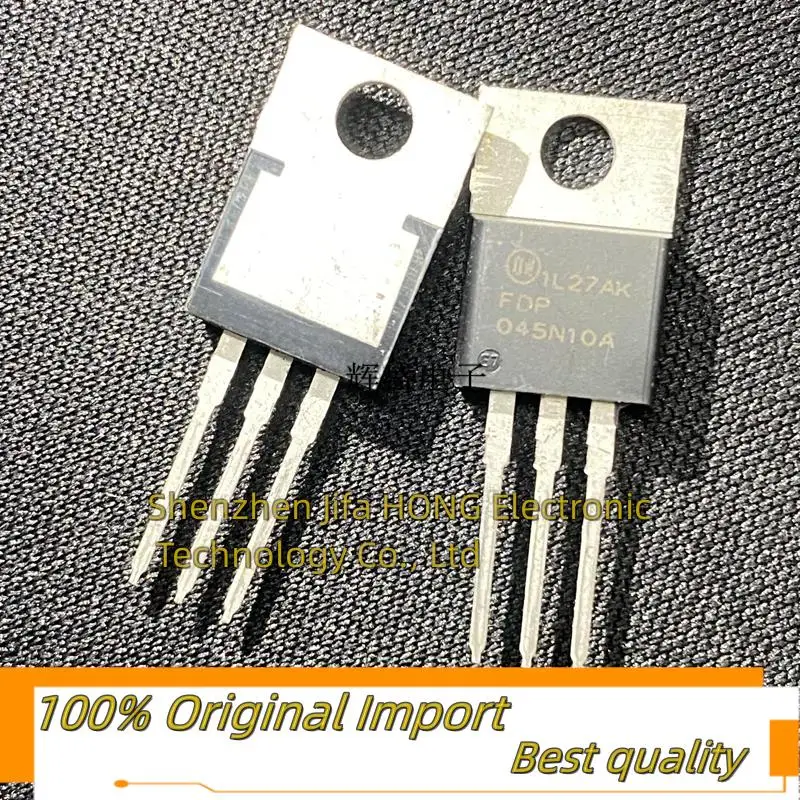 10PCS/Lot   FDP045N10A 045N10A 045N10 TO-220 100V 164A Imported Original Best QualityReally Stock Original