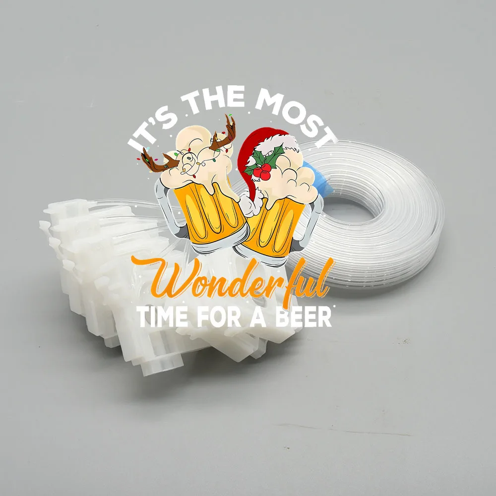 

1 Set L800 Printhead DTF Printer Ink Damper Dumper for Epson L801 L805 L810 L850 L1800 L1300 L1455 With 2 Meters Ink Hose Tube