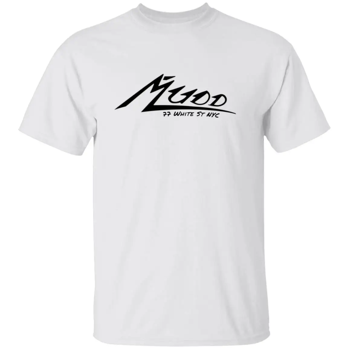 

Mudd Club T Shirt New York City Nightlife Fashion Retro