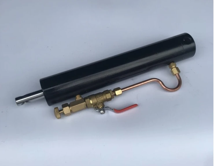 Sawing Machine Oil Cylinder 712 with Sawing Machine Oil Pump Hydraulic 912 Total length 320MMCylinder Sawing Machine Accessories