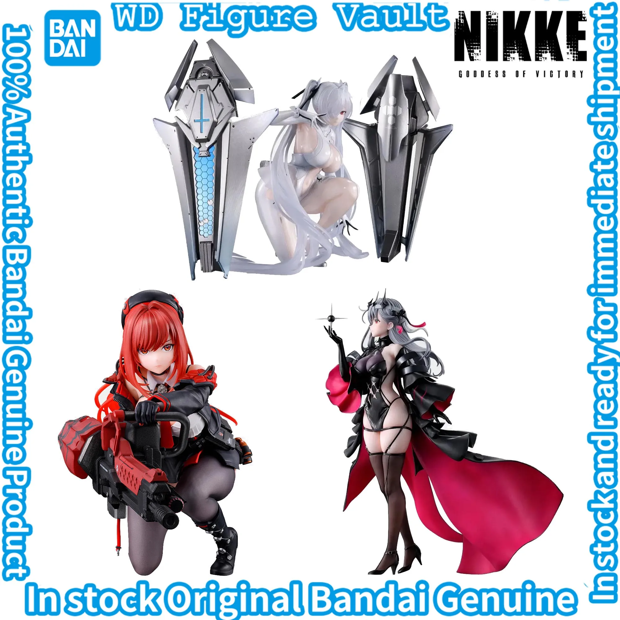 

В наличии: Bandai First Lottery Goddess of Victory: NIKKE CHAPTER6 Rapi: Red Hood Cinderella Modernia: Second Effect — игрушка-подарок