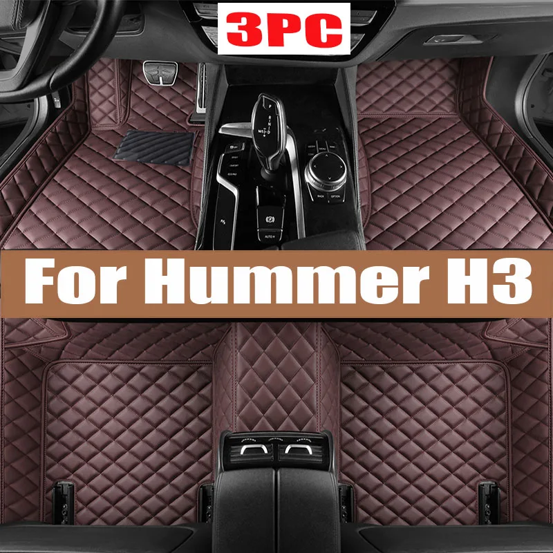 

Car Floor Mats For Hummer H3 2008 2009 2010 Custom Auto Foot Pads Automobile Carpet Cover Interior Accessories